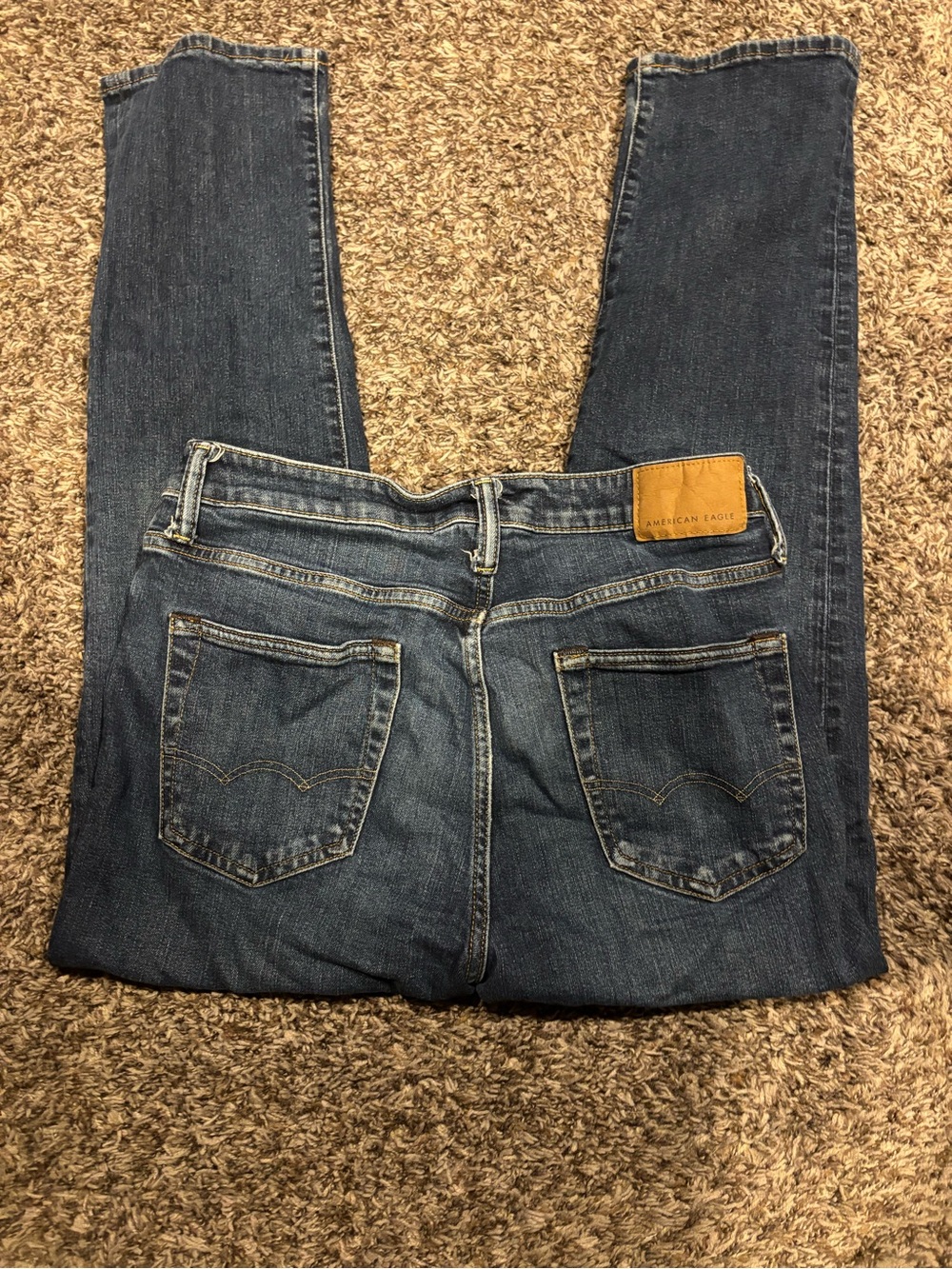 Men’s American Eagle Outfitters Athletic Straight Jeans